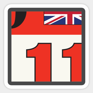 F1 '76 McLaren M23 -Hunt Sticker